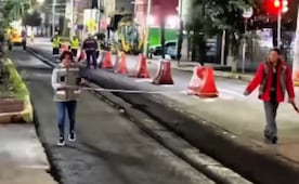 Sobse repavimenta carril de Línea 6 del Metrobús; trabajos nocturnos están por concluir