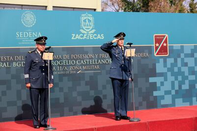 Rinde protesta nuevo comandante de zona militar en Zacatecas