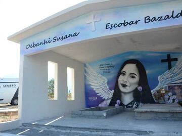 Un mes después, exhuman restos de Debanhi Escobar