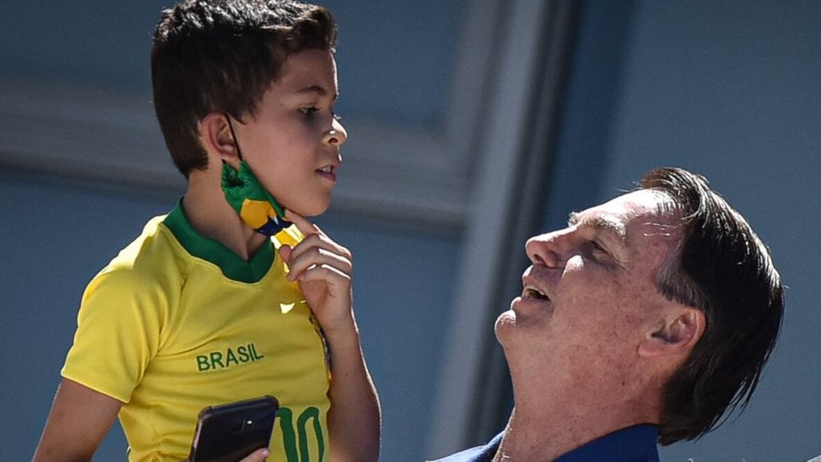 El presidente Jair Bolsonaro ha ignorado abiertamente las reglas de distanciamiento social. Foto: Getty Images