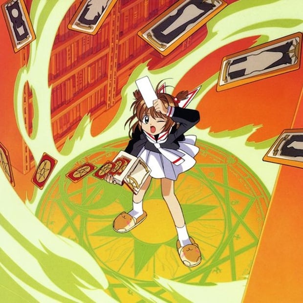 Con sólo 11 años, la misión de Sakura es una carga muy grande para la estudiante de primaria, pero en el camino aprende a no dejarse hundir por un momento difícil. Pinterest.