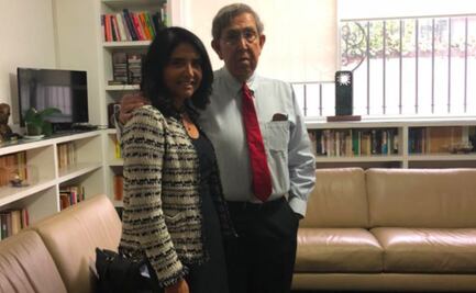 Barrales se reúne con Cuauhtémoc Cárdenas; él reitera voto por Rascón