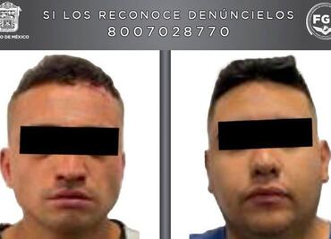 Detienen a dos sujetos relacionados con homicidio en Tlalnepantla