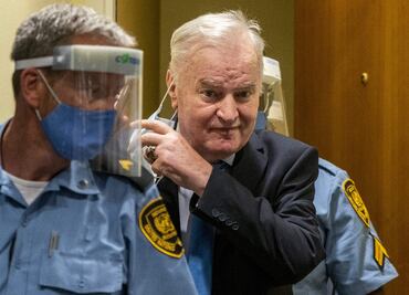 Ratifican cadena perpetua contra Mladic por genocidio en Srebrenica