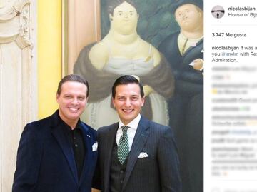 ¿Luis Miguel se hizo algo en el rostro?