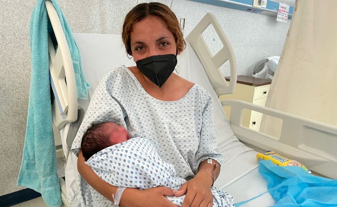 Valeria midió 48 centímetros y pesó tres kilos 70 gramos. Foto: Especial