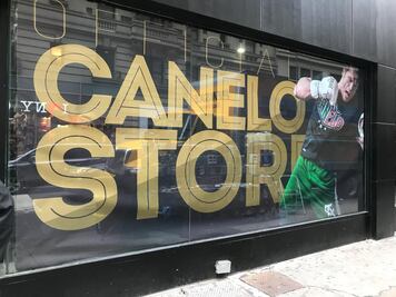El "Canelo" tiene tienda en Nueva York
