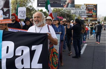 "Pensamos que con AMLO habría justicia": activistas de Caminata por la Paz