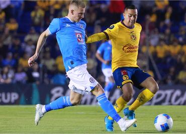 América y Cruz Azul entregan triste partido; pocas emociones en la ida de la Concachampions
