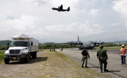 Trasladan vía aérea más de 80 toneladas de maíz a Oaxaca