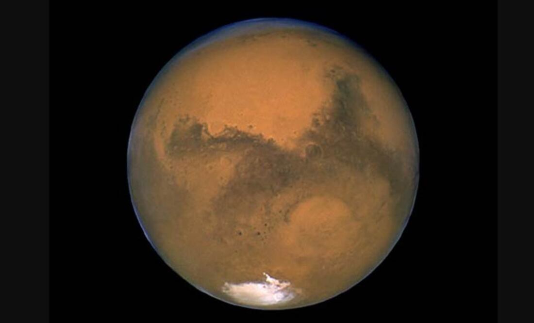 Hace unos 3 mil 400 millones de años hubo unas grandes inundaciones en Marte que se suponen fueron el origen del océano que existió en el norte. Foto: NASA