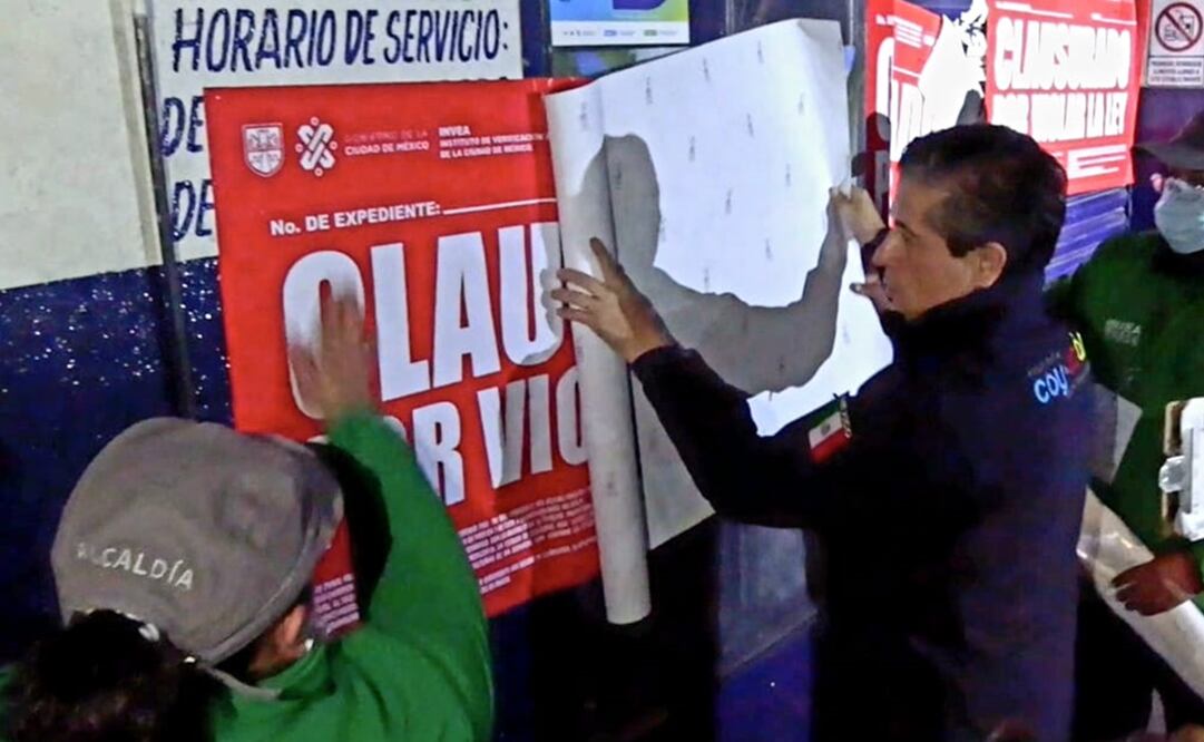 Autoridades de la alcaldía Coyoacán señalan que este tipo de operativos serán permanentes. Foto: Especial