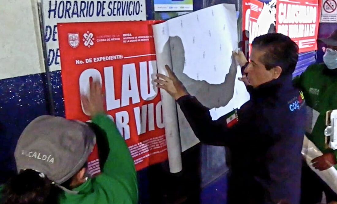 Autoridades de la alcaldía Coyoacán señalan que este tipo de operativos serán permanentes. Foto: Especial