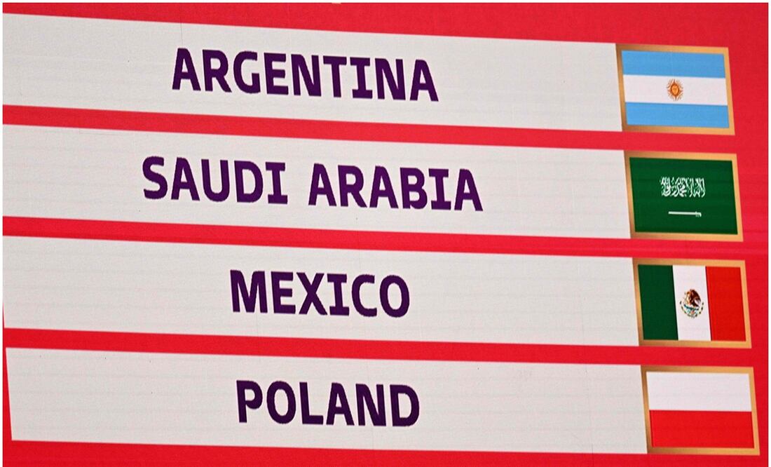 ¿México está en el grupo de la muerte de la Copa del Mundo de Qatar 2022? / FOTO: AFP