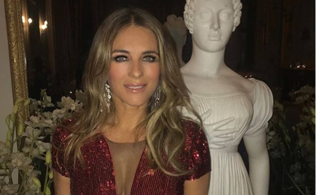 Elizabeth Hurley  muestra su sensualidad en Instagram. FOTO: Instagram 