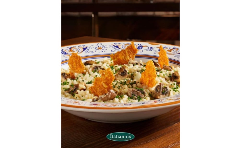 Risotto ai funghi e pollo | Foto: Italianni's.