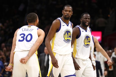 Warriors se lleva el juego tres y están cerca de barrer a Cavs