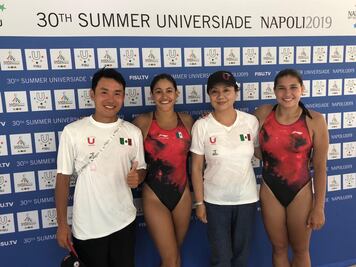 Mendoza y Hernández dan segundo oro a Mexico en Universiada Mundial