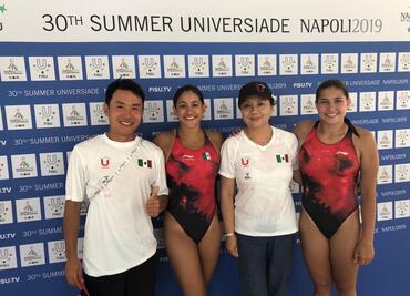 Mendoza y Hernández dan segundo oro a Mexico en Universiada Mundial