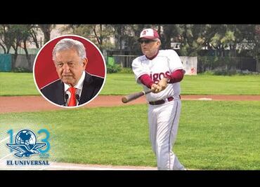 En argot beisbolero AMLO explica los primeros 100 días de gobierno