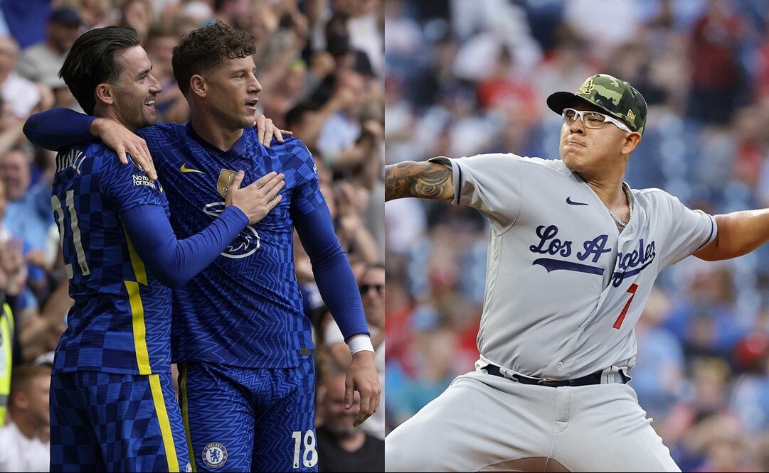 Chelsea en el último partido de Premier League y Julio Urías con los Dodgers - FOTO: Especial