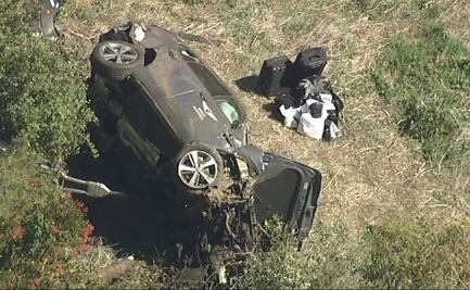 ¿Cómo fue el fuerte accidente de Tiger Woods?