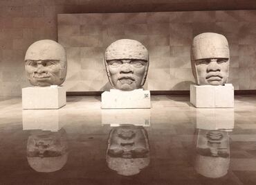 Hallan cabeza olmeca y otros tesoros para tv