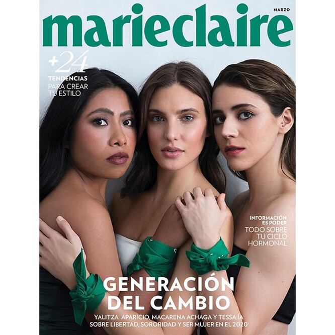 Las actrices lucieron fenomenales en la portada de la revista. Foto: Instagram.