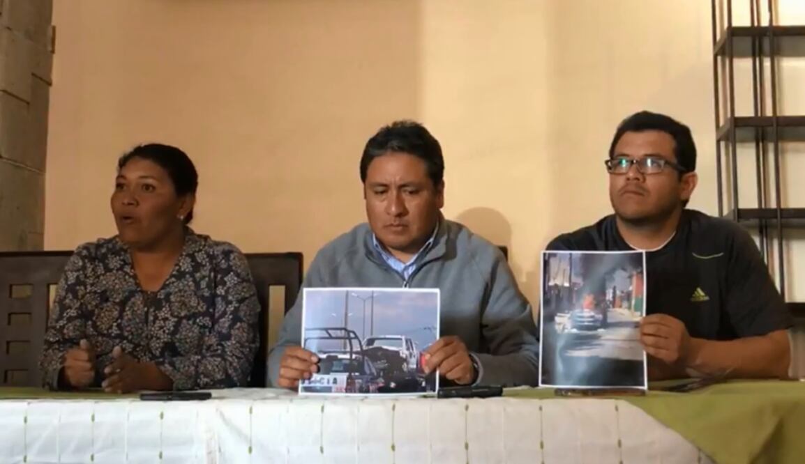El Movimiento Antorchista decidió denunciar penalmente a Rafael Carbarín en la Fiscalía General del Estado (Foto: Conferencia de Antorcha Campesina)