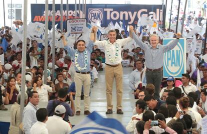 Cierra campaña Antonio Gali en Puebla