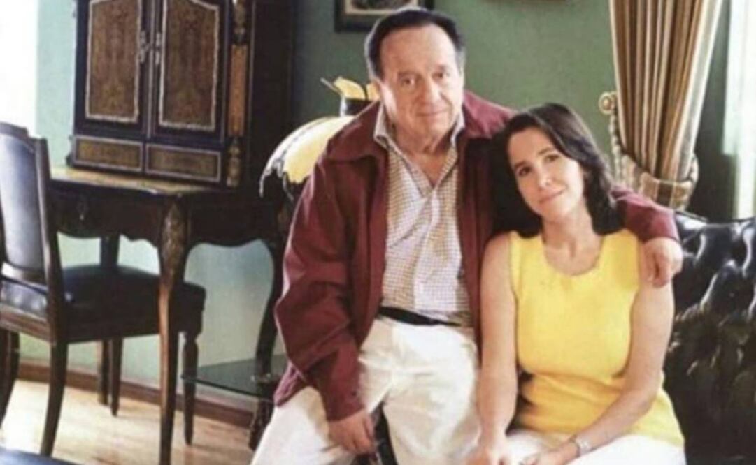 Con esta foto, Florinda Meza defendió los señalamientos de una supuesta paternidad de su marido Roberto Gómez Bolaños.