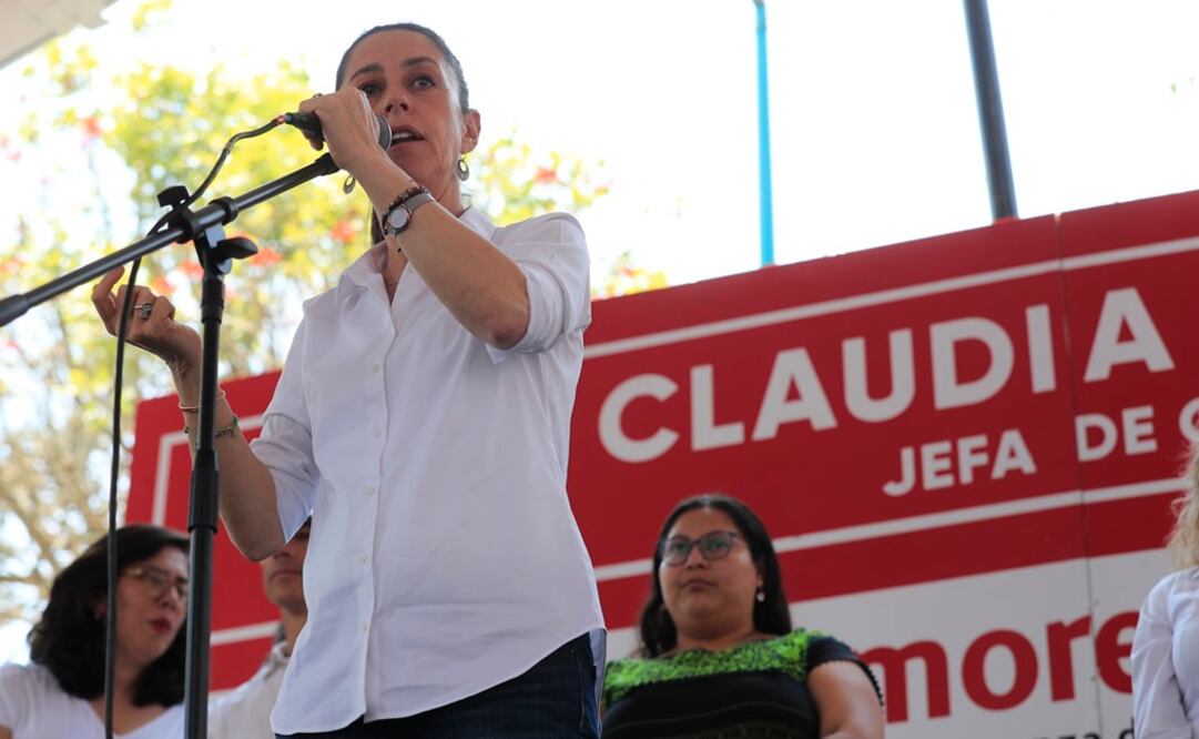 La candidata de Morena, Claudia Sheinbaum, estará en el Parque de Los Venados, localizado en Municipio Libre esquina Uxmal, en la colonia Santa Cruz Atoyac (Foto: Archivo / EL UNIVERSAL)
