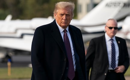 "Con su ayuda, me siento bien", dice Trump a médicos y enfermeras que lo atienden