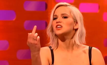 "Fuck you!", dice Jennifer Lawrence a Donald Trump
