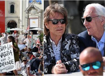 Activistas empiezan a desalojar la alfombra roja de Venecia