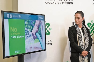 Lanzan campaña para reducir uso de agua por estiaje