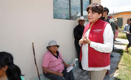 Delfina afirma hacer campaña sin escolta