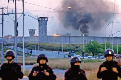 Riña en Apodaca deja un reo muerto