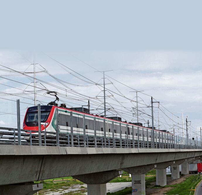 El Tren Interurbano iniciará sus primeros recorridos de Zinacantepec a Lerma. Foto: Jorge Alvarado / EL UNIVERSAL