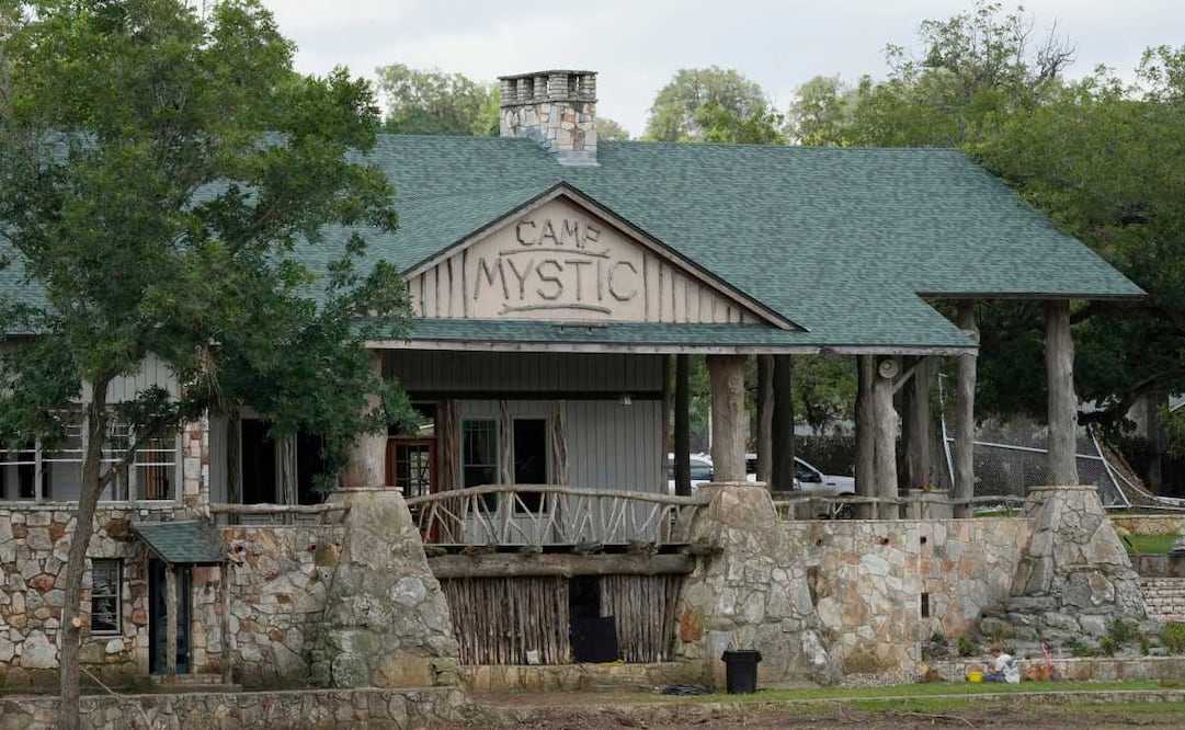 El campamento Mystic se muestra en Hunt, Texas, el miércoles 9 de julio de 2025. Foto: AP