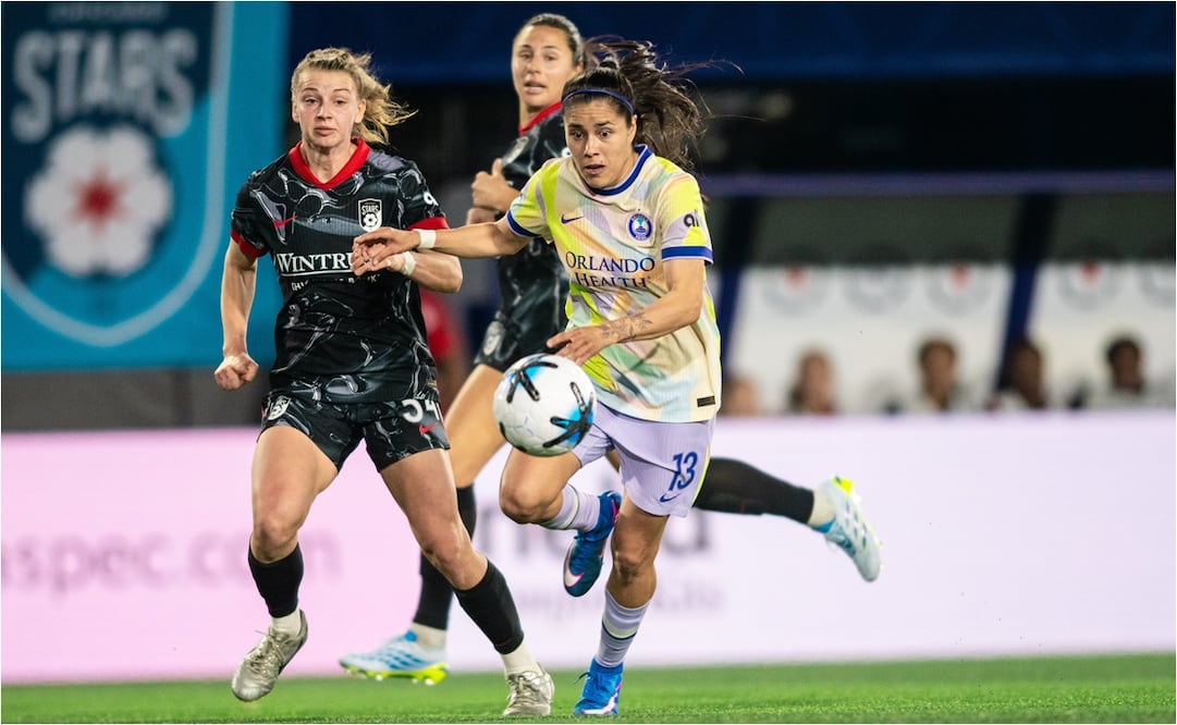 FOTO: ESPECIAL - Lizbeth Ovalle marca golazo de tacón y lidera a Orlando en Chicago
