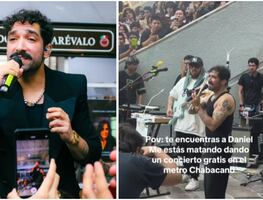 ¿Quién es "Daniel, Me Estás Matando", el dúo que dio concierto en metro Chabacano?