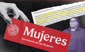 Auditorías detectan fallas de control en la Secretaría de las Mujeres: sin manuales y sin filtros sobre antecedentes de violencia en los estados. Ilustración: Angélica Vázquez, EL UNIVERSAL
