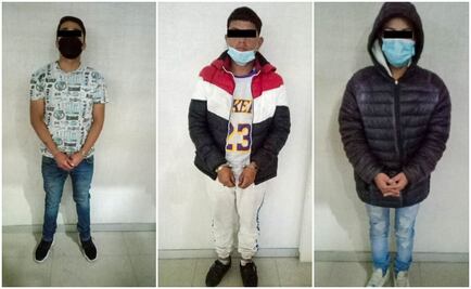 Caen tres hombres por asaltar un Coppel en Valle de Chalco
