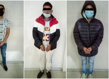 Caen tres hombres por asaltar un Coppel en Valle de Chalco