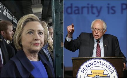 Arrecian las descalificaciones entre Clinton y Sanders 