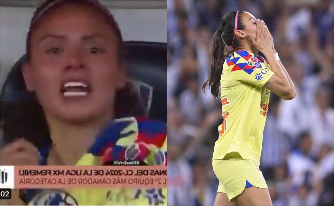 Karen Luna falló uno de los penaltis del América en la Final. FOTO: ESPECIAL