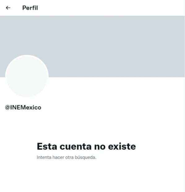 INE reactiva cuenta de Twitter tras falla; descartan hackeo