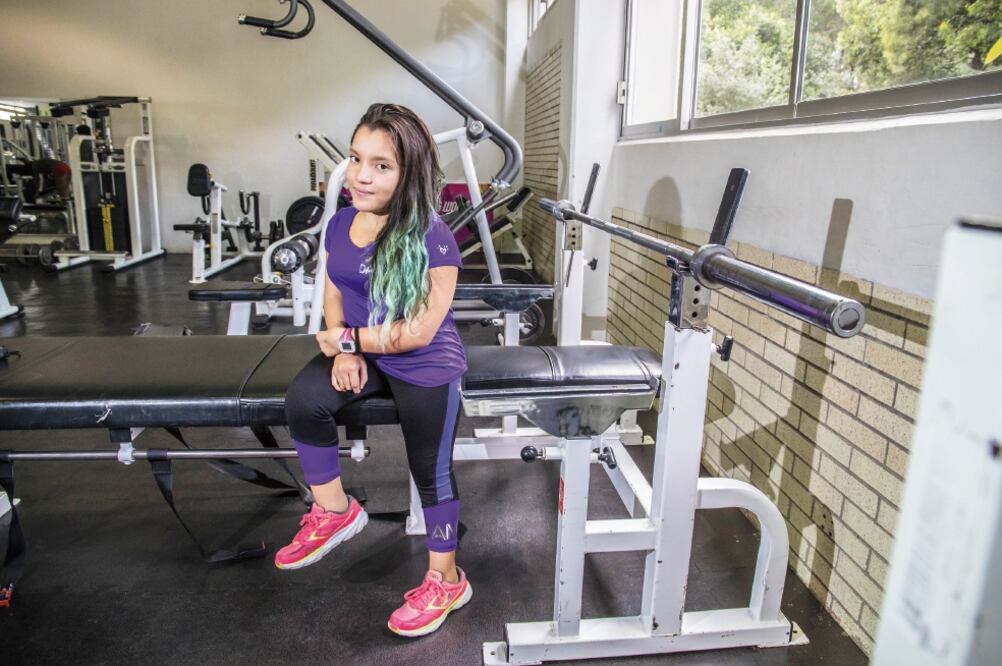 Valeria Monserrat López, de 17 años, es la más joven de la delegación mexicana (ARCHIVO. EL UNIVERSAL)