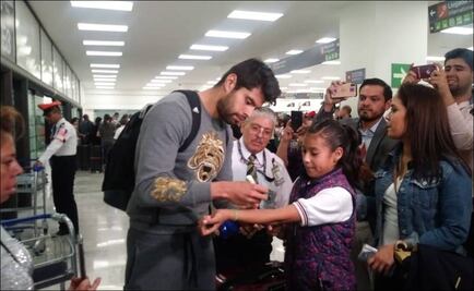 Néstor Araujo llegó a la Ciudad de México